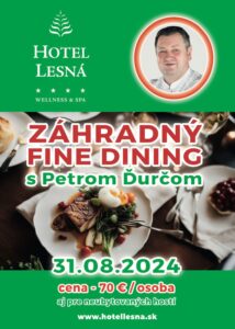 Fine dining Hotel Lesná